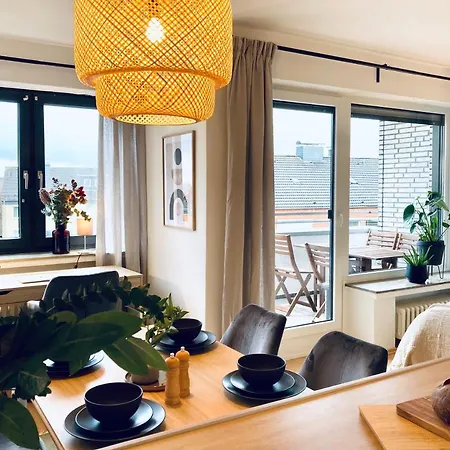 Modernes Apartment Mit Balkon & Highspeed-Wlan مونستر