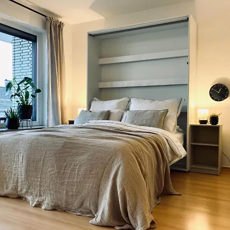 Modernes Apartment Mit Balkon & Highspeed-Wlan مونستر